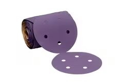 3M Cubitron II Stikit Film Disc Roll 775L, 120+, 5 in x NH, D/F 5HL, Die 500FH, 125 Discs/Roll, 4 Rolls/Case