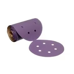 3M Cubitron II Stikit Film Disc Roll 775L, 120+, 6 in x NH, D/F 6HL, Die 600HZ, 125 Discs/Roll, 4 Rolls/Case