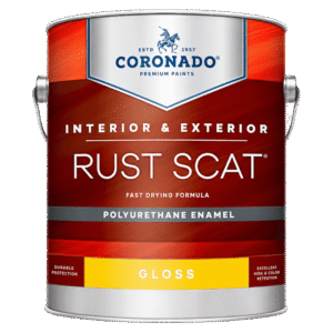 Benjamin Moore Rust Scat Polyurethane Enamel Gloss Silver Gray